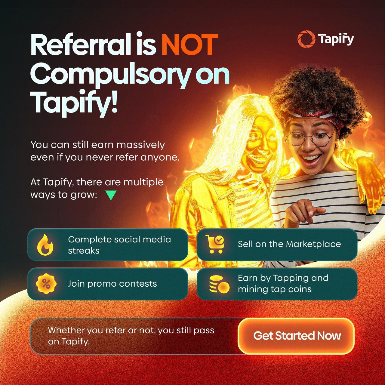 tapify referrals
